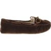 Minnetonka Moccasins Minnetonka Cally Slippers - Womens Chocolate