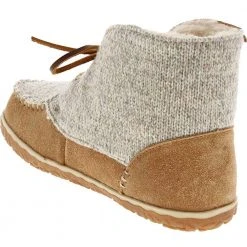 Minnetonka Moccasins Minnetonka Torrey Slippers - Womens Tan -Rogan‘s Shoes shop MN 40141 TAN3