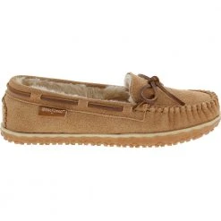 Minnetonka Moccasins Minnetonka Tilia Slippers - Womens Tan