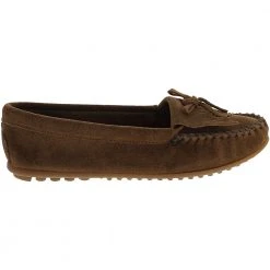 Minnetonka Moccasins Minnetonka Kilty Slippers - Womens Dusty Brown
