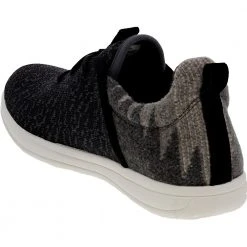 Minnetonka Moccasins Minnetonka Eco Anew Walking Shoes - Womens Black Multi -Rogan‘s Shoes shop MN 61049 BLK3