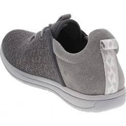 Minnetonka Moccasins Minnetonka Eco Anew Walking Shoes - Womens Grey -Rogan‘s Shoes shop MN 61049 GRY3