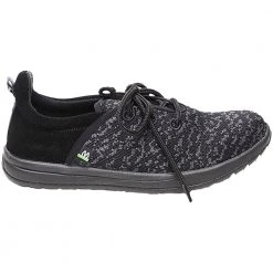 Minnetonka Moccasins Minnetonka Eco Anew Walking Shoes - Womens Black Black Black