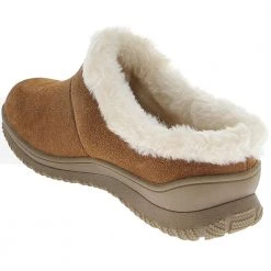 Minnetonka Moccasins Minnetonka Emerson Slippers - Womens Dusty Brown -Rogan‘s Shoes shop MN 69483 CHE3