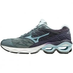 Mizuno Wave Creation 20 Running Shoes - Womens Graphite Cool Blue -Rogan‘s Shoes shop MZ 411061 GBL3
