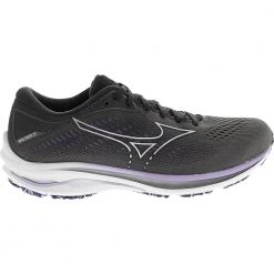 Mizuno Wave Rider 25 Womens Running Shoes Charcoal