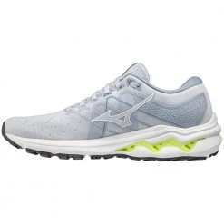 Mizuno Inspire 18 Running Shoes - Womens Heather White -Rogan‘s Shoes shop MZ 411359 HEA3