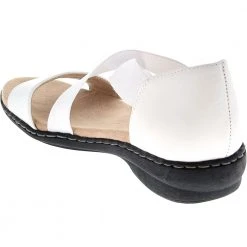 Natural Soul Blume Sandals - Womens White -Rogan‘s Shoes shop NA BLUME WHT3
