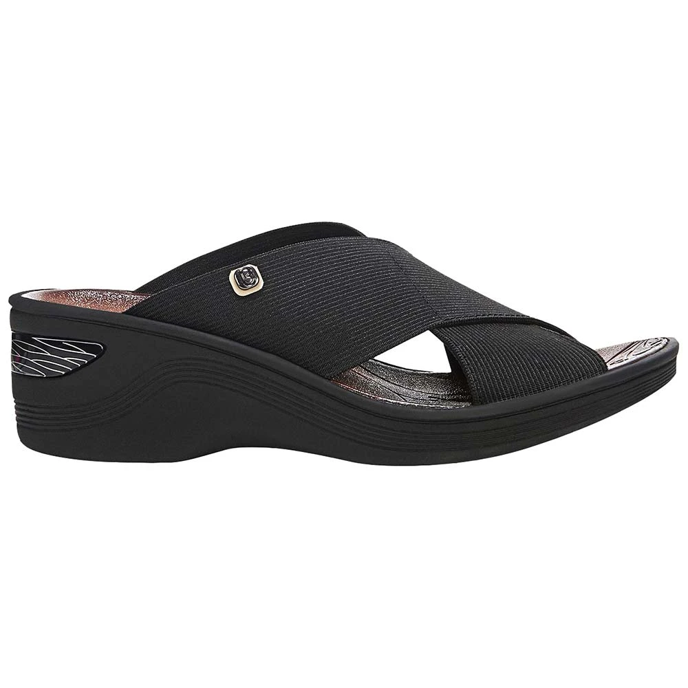 BZees Desire Sandals - Womens Black 1 BZees Desire Sandals - Womens Black