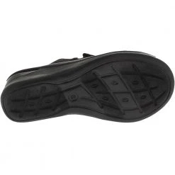 BZees Smile Sandals - Womens Black -Rogan‘s Shoes shop NA SMILE BLK4
