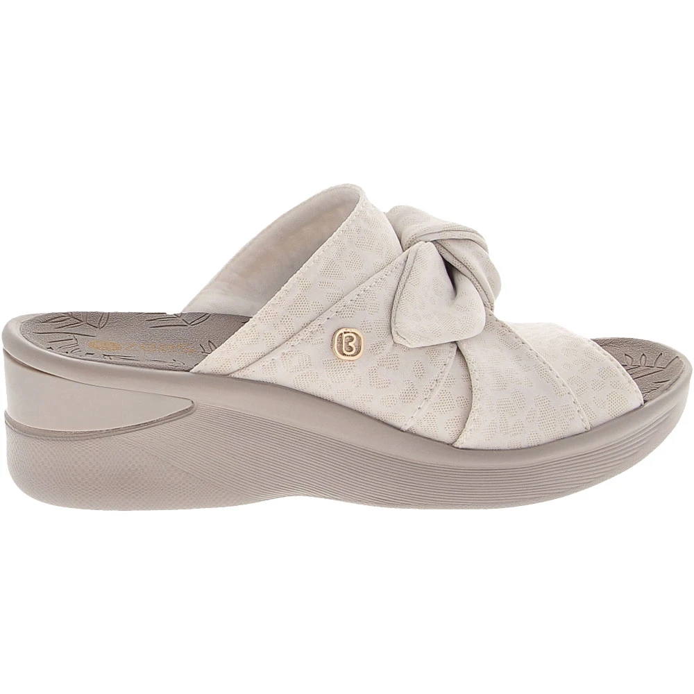 BZees Smile Sandals - Womens Winter White 1 BZees Smile Sandals - Womens Winter White