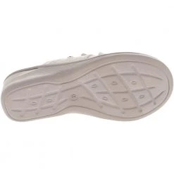 BZees Smile Sandals - Womens Winter White 7 BZees Smile Sandals - Womens Winter White -Rogan‘s Shoes shop NA SMILE WWH4