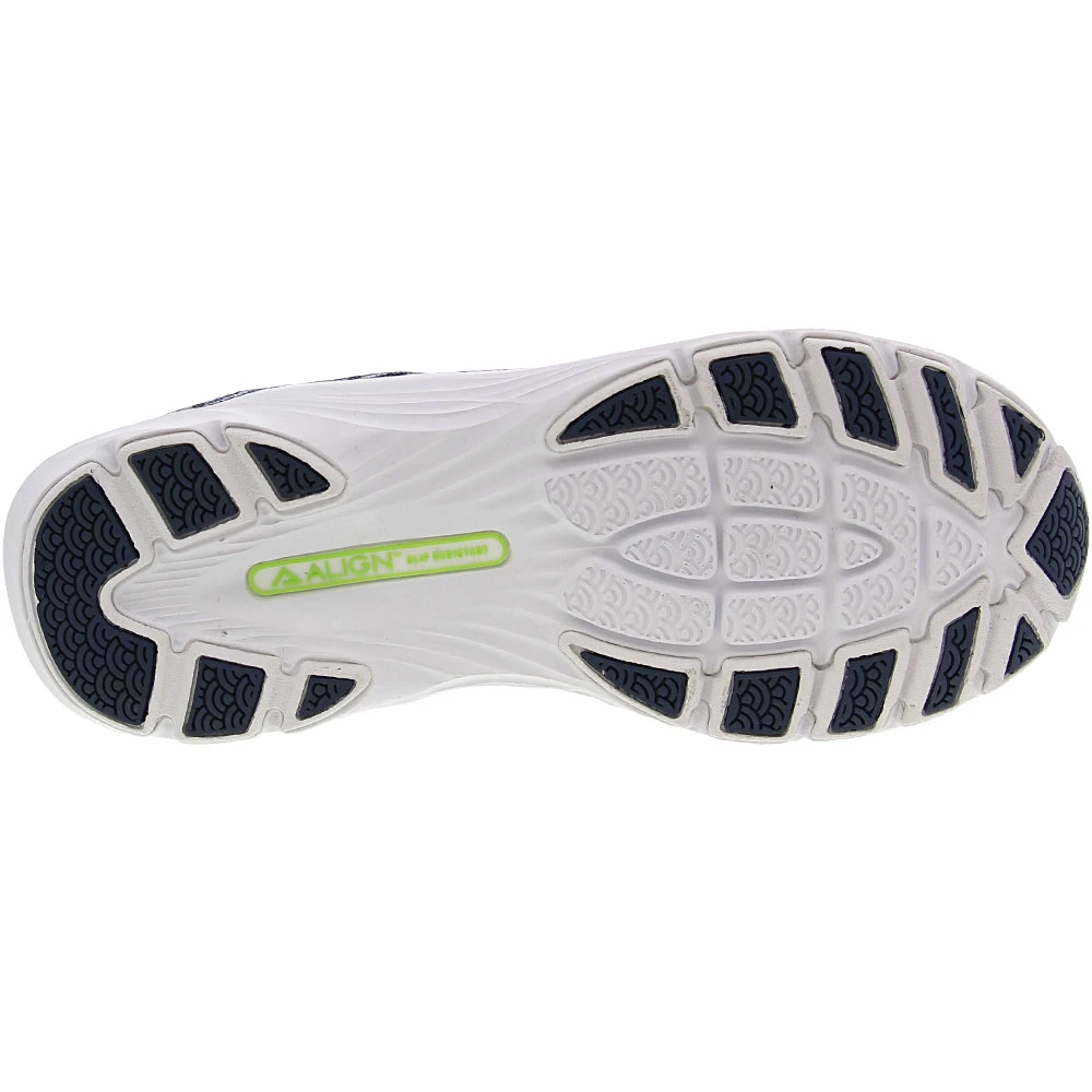 Nurse Mates Tabor Walking Shoes - Womens Navy Woven 4 Nurse Mates Tabor Walking Shoes - Womens Navy Woven - Image 4