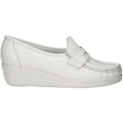 Nurse Mates Pennie Slip On Nursing Shoes - Womens White