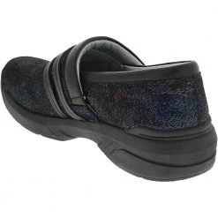 Nurse Mates Ceri Clogs Casual Shoes - Womens Galaxy Print -Rogan‘s Shoes shop NM 2001061 BLK3