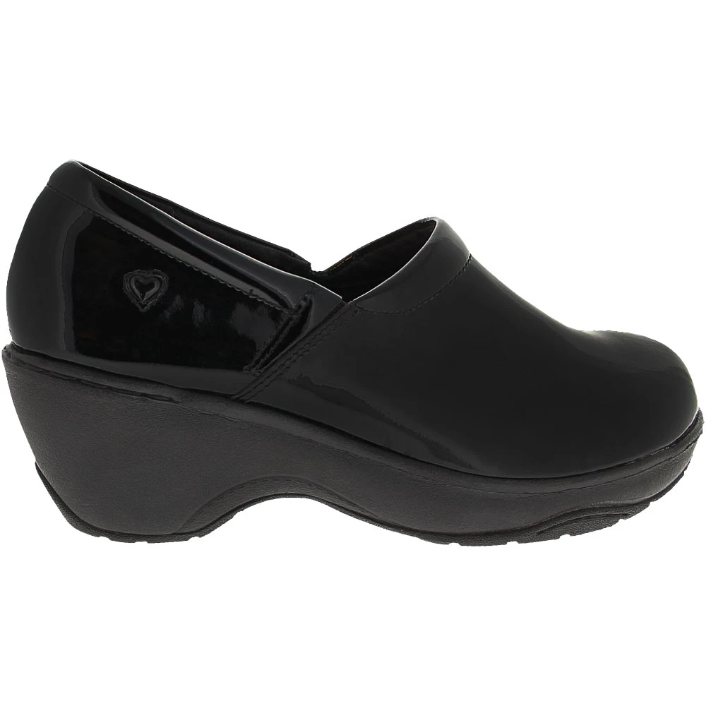 Nurse Mates Bryar Clog Patent Duty Shoes - Womens Black Crinkle Patent 1 Nurse Mates Bryar Clog Patent Duty Shoes - Womens Black Crinkle Patent
