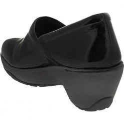 Nurse Mates Bryar Clog Patent Duty Shoes - Womens Black Crinkle Patent 6 Nurse Mates Bryar Clog Patent Duty Shoes - Womens Black Crinkle Patent -Rogan‘s Shoes shop NM 251311 BLK3
