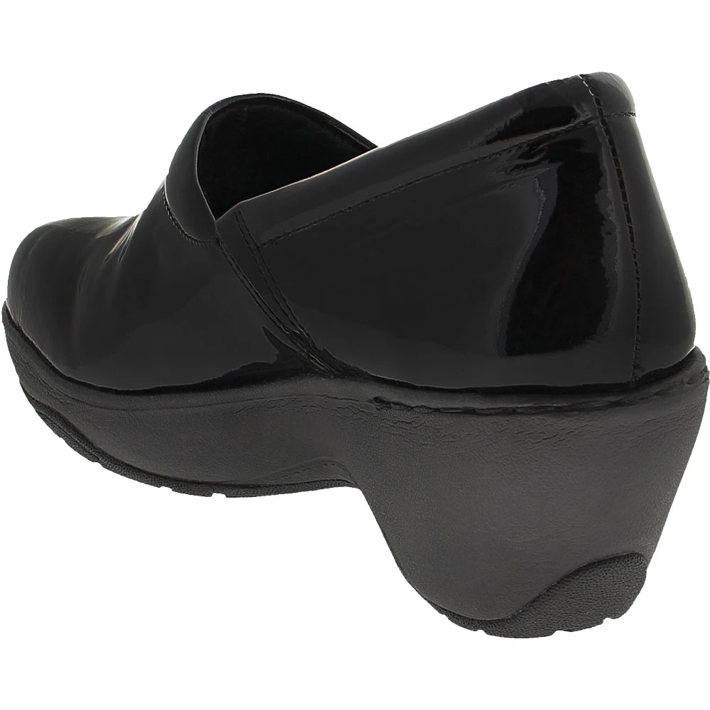 Nurse Mates Bryar Clog Patent Duty Shoes - Womens Black Crinkle Patent 3 Nurse Mates Bryar Clog Patent Duty Shoes - Womens Black Crinkle Patent - Image 3