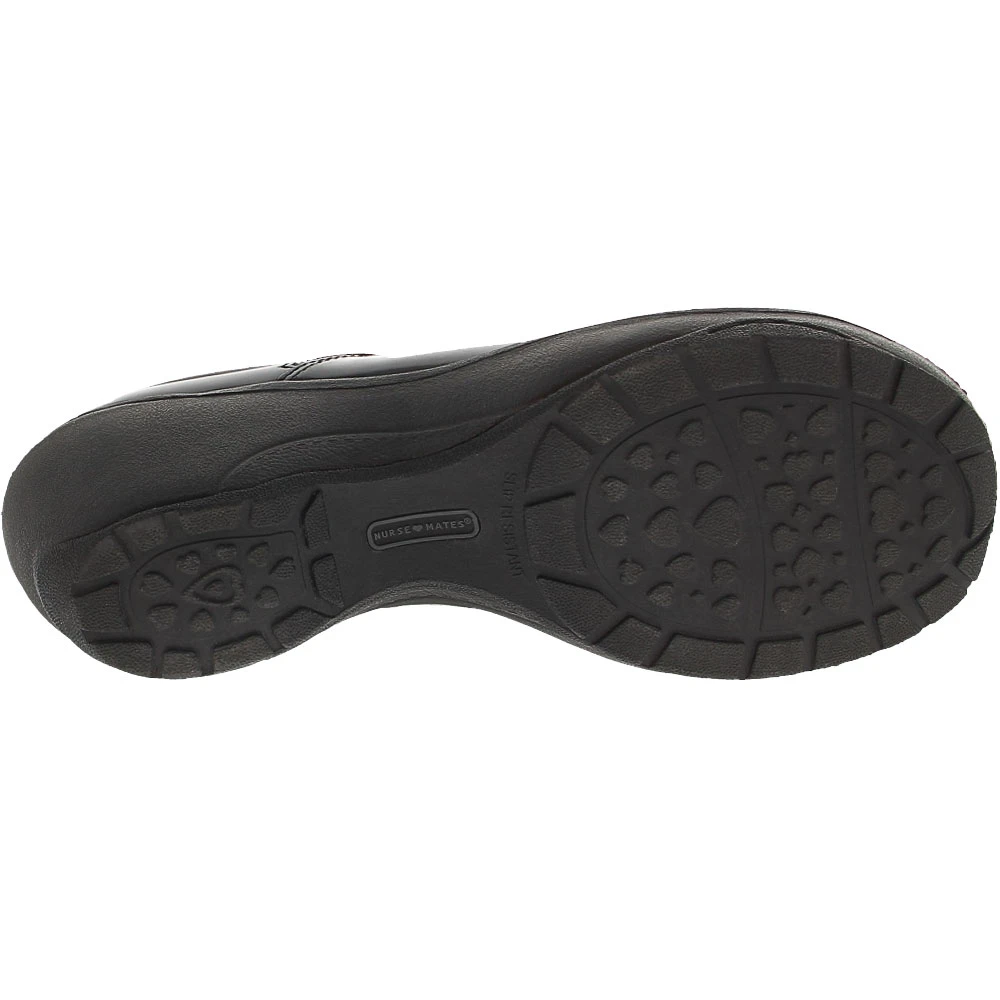 Nurse Mates Bryar Clog Patent Duty Shoes - Womens Black Crinkle Patent 4 Nurse Mates Bryar Clog Patent Duty Shoes - Womens Black Crinkle Patent - Image 4