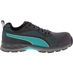 Puma Safety Fuse Knit 2.0 Womens Safety Toe Work Shoes Grey Blue