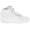 Reebok Freestyle Hi Athletic Shoes - Womens White Grey