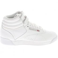 Reebok Freestyle Hi Athletic Shoes - Womens White Grey