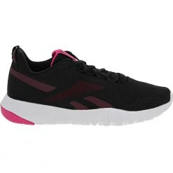 Reebok Flexagon Force 3 Training Shoes - Womens Black Maroon Purple Pink