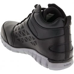 Reebok Work Sublite Mid RB143 Womens Safety Metguard Black -Rogan‘s Shoes shop RB RB143 BLK3
