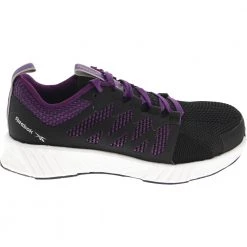 Reebok Work RB315 Flexweave EH Womens Comp Toe Work Shoes Black Purple White
