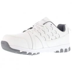 Reebok Work Rb434 Safety Toe Work Shoes - Womens White -Rogan‘s Shoes shop RB RB434 WHT3