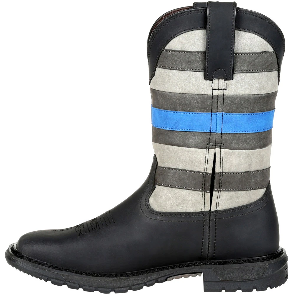 Rocky Boots Rocky Blue Line RKD0080 Womens Western Boots Black 3 Rocky Boots Rocky Blue Line RKD0080 Womens Western Boots Black - Image 3