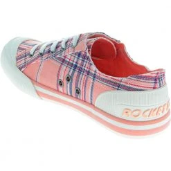 Rocket Dog Jazzin Lifestyle Shoes - Womens Pink -Rogan‘s Shoes shop RD JAZZIN PNK3