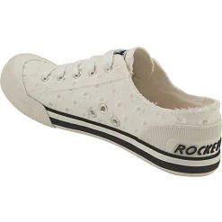 Rocket Dog Jazzin Lifestyle Shoes - Womens White -Rogan‘s Shoes shop RD JAZZIN WHT3