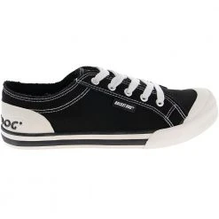 Rocket Dog Jazzin Lifestyle Shoes - Womens Black Canvas