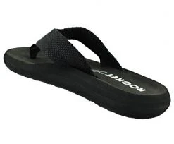 Rocket Dog Sunset Flip Flop Sandals - Womens Black -Rogan‘s Shoes shop RD SUNSET BLK3