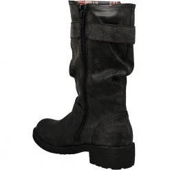 Rocket Dog Trumble Tall Dress Boots - Womens Black -Rogan‘s Shoes shop RD TRUMBLE BLK3