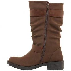 Rocket Dog Trumble Tall Dress Boots - Womens Brown -Rogan‘s Shoes shop RD TRUMBLE BRN3