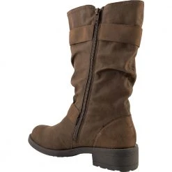 Rocket Dog Trumble Tall Dress Boots - Womens Dark Brown -Rogan‘s Shoes shop RD TRUMBLE DBR3