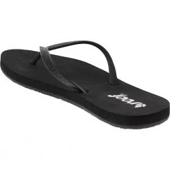 Reef Stargazer Flip Flop Sandals - Womens Black -Rogan‘s Shoes shop RF 1949 BLK3