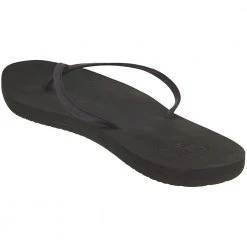 Reef Bliss Nights Flip Flops - Womens Black -Rogan‘s Shoes shop RF A2U1J BLK3