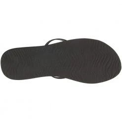Reef Bliss Nights Flip Flops - Womens Black -Rogan‘s Shoes shop RF A2U1J BLK4