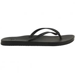 Reef Cushion Bounce Stargaz Flip Flops - Womens Black
