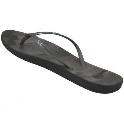 Reef Escape Lux Paint Flip Flops - Womens Black Paint -Rogan‘s Shoes shop RF A3FER BLK3