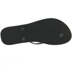 Reef Escape Lux Paint Flip Flops - Womens Black Paint -Rogan‘s Shoes shop RF A3FER BLK4