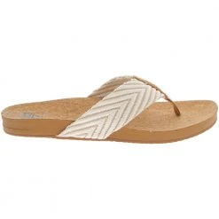 Reef Cushion Strand Flip Flops - Womens Tan