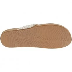 Reef Cushion Strand Flip Flops - Womens Tan -Rogan‘s Shoes shop RF CI3772 TAN4