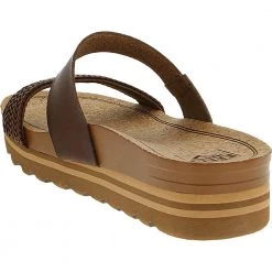 Reef Cushion Vista Hi Sandals - Womens Chocolate -Rogan‘s Shoes shop RF CI8096 CHO3