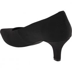 Ros Hommerson Kendra Dress Shoes - Womens Black Micro -Rogan‘s Shoes shop RH KENDRA XMC3