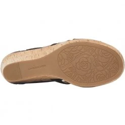 Rockport Briah Gladiator Sandals - Womens Black Leather -Rogan‘s Shoes shop RP BX1784 BLK4