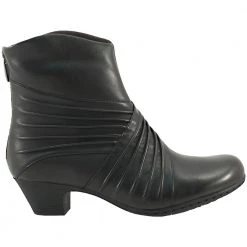 Rockport Brynn Rouched Ankle Boots - Womens Black
